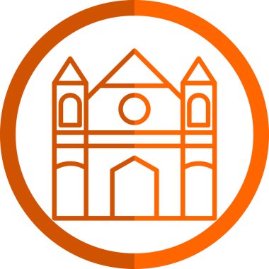 Yapı simgesinin vektör illüstrasyonu