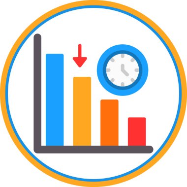 iş yönetimi düz çizgi simgeleri