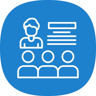 İş adamı. Basit tasarım