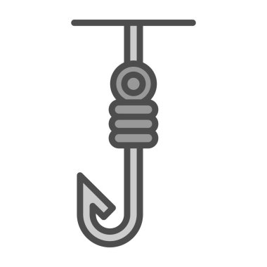 Tek izole halat simgesinin vektör çizimi