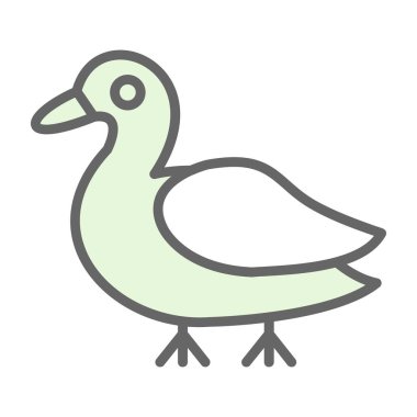 Eğil. Web simgesi basit illüstrasyon 