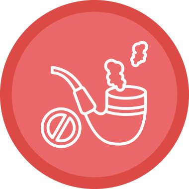 tüten boru simgesi, vektör illüstrasyonu basit tasarım