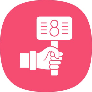 Kart. Web simgesi basit illüstrasyon