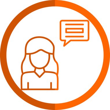 Dizüstü bilgisayarı olan kadın vektör çizimi