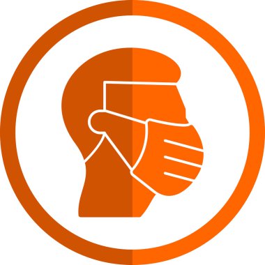 operatör düz yuvarlanmış vektör simgesi