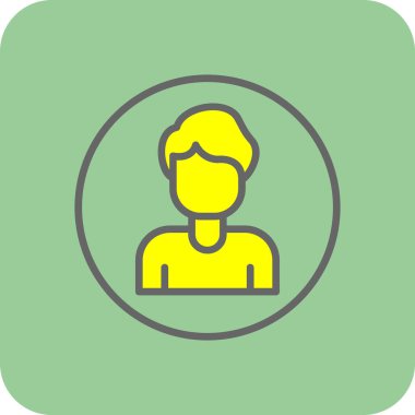 İş ve finans simgelerinin vektör illüstrasyonu