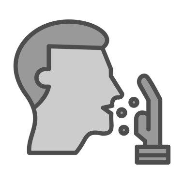 Konuşma balonu simgesi olan adam, özet biçimi