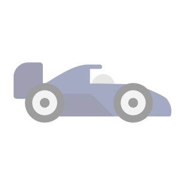 Formula 1 web simgesi basit tasarım