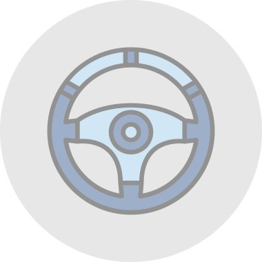 araba tekeri vektör illüstrasyonu