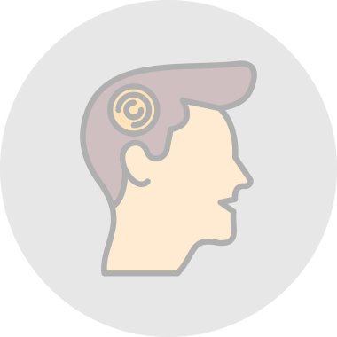 Maskeli bir adamın vektör çizimi