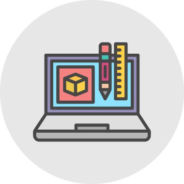 Web ve mobil için vektör simgesi