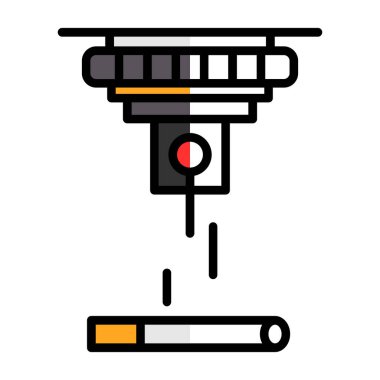 Lazer ağ simgesi vektör illüstrasyonu