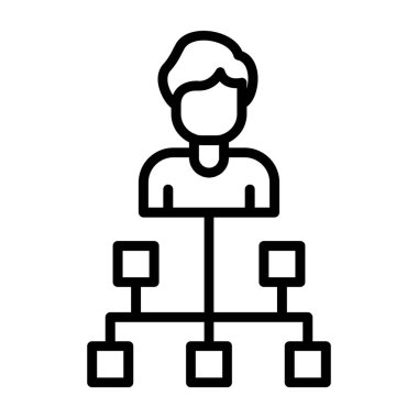 ağ paylaşım simgesi çizimi