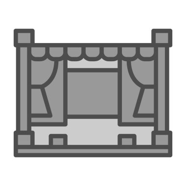 Web ve mobil uygulaması tasarımı, ev logo kavramı için beyaz arka plan üzerinde izole House simge vektör