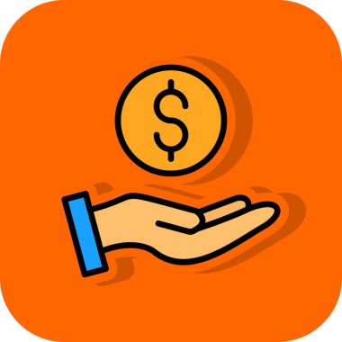 para simgesi vektör illüstrasyonu