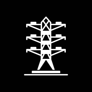 Yüksek gerilim kule simgesi