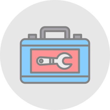 Onarım renkli vektör simgesi