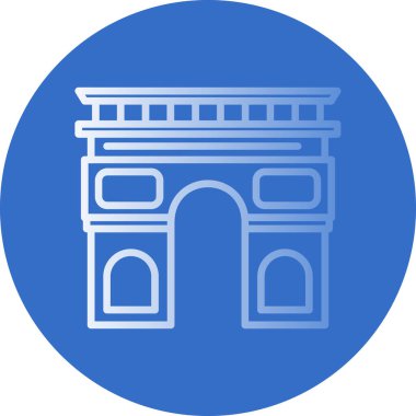 bina simgesi, vektör illüstrasyonu