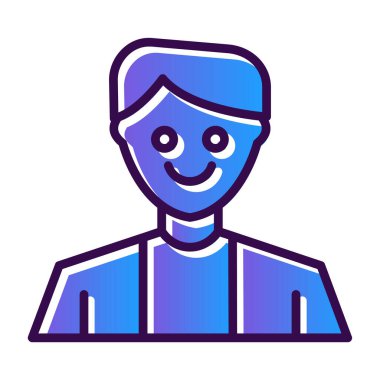 avatar çocuk web simgesi 