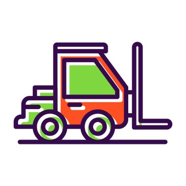 Web ve mobil uygulaması tasarımı, araba logosu kavramı için beyaz arka plan üzerinde izole araba simge vektör