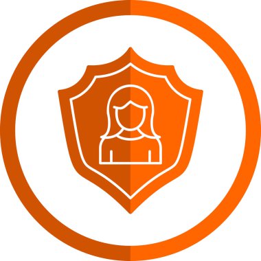 kalkan simgesi, vektör illüstrasyonu basit tasarım