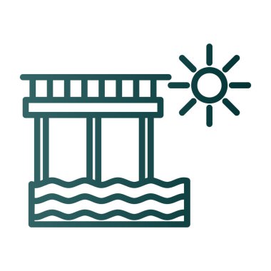 Vektör illüstrasyonu, simge ögesi arkaplanı