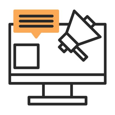 dizüstü bilgisayar ve belge simgesi vektör tasarımı