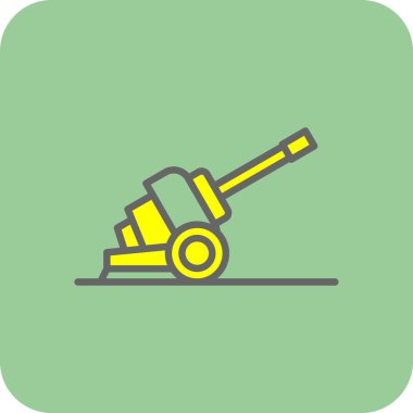 Topun ağ simgesi vektör illüstrasyonu