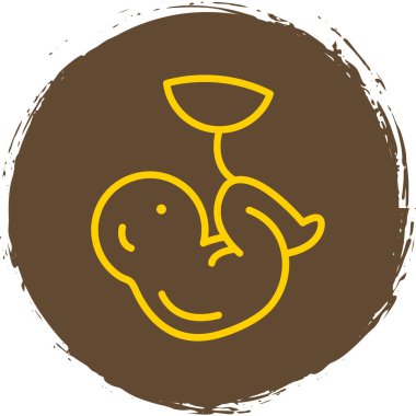 Gıda simgesinin vektör illüstrasyonu