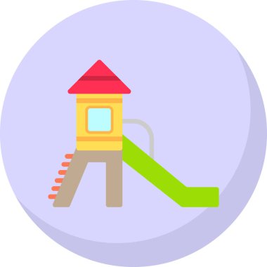 Modern yapı simgesinin vektör illüstrasyonu