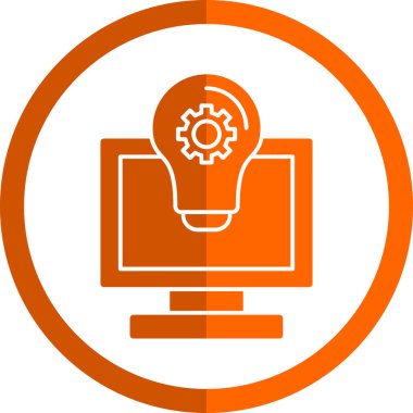 seo modern simgesinin vektör illüstrasyonu