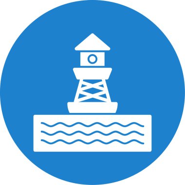 Simge vektör çizim şamandıra 