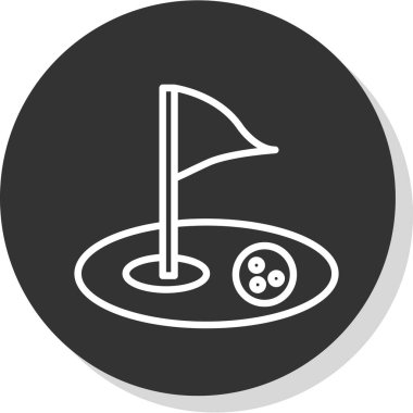 Bir cadı simgesinin vektör illüstrasyonu