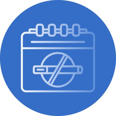 Takvim simgesi, vektör illüstrasyonu basit tasarım