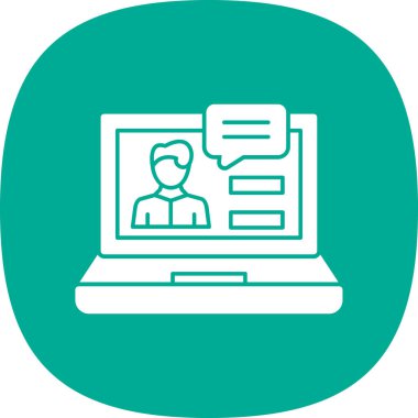 Seo simgesinin vektör illüstrasyonu