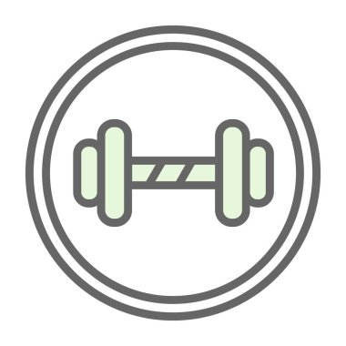 Dambıl. Web simgesi vektör illüstrasyonu