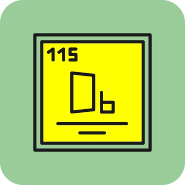 vektör lcd simgesi illüstrasyonu