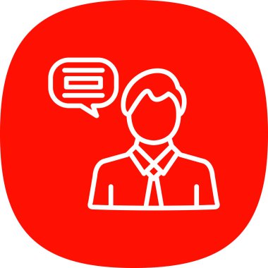 man simgesi vektör illüstrasyonu