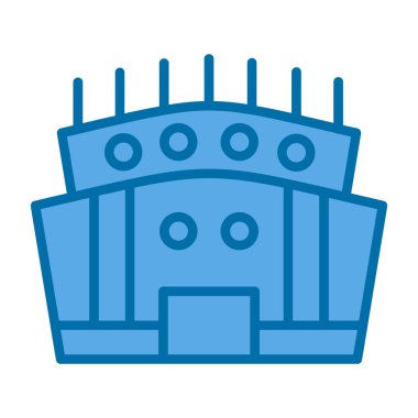 robot ikon vektör illüstrasyonu
