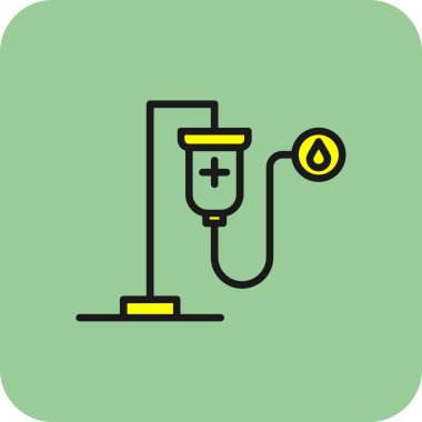 vektör benzin istasyonu ico vektör illüstrasyonu