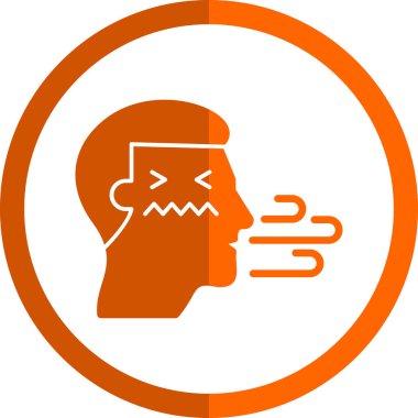 Sigara içen bir adamın vektör çizimi