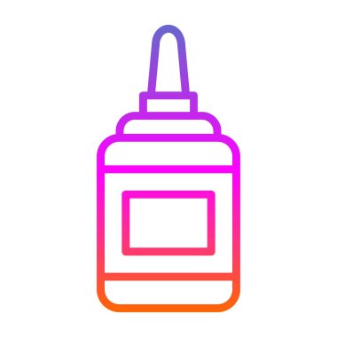 Hardal şişesinin vektör illüstrasyon simgesi 