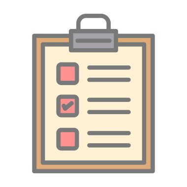 Pano simgesi, vektör illüstrasyonu basit tasarım