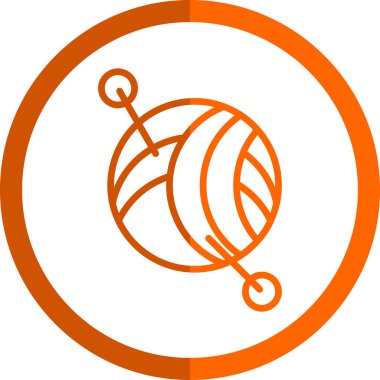 Dünya gezegeninin vektör ikonu, sembol.