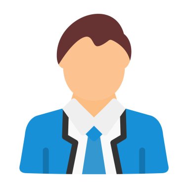 Adamım. Web simgesi basit illüstrasyon 