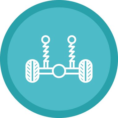 - Araba. Web simgesi basit illüstrasyon