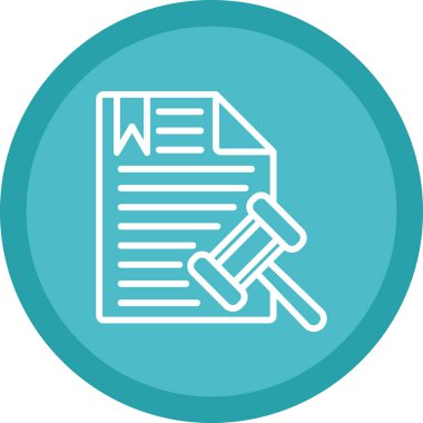 yasal belge vektör çizim tasarımı 