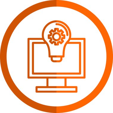 seo modern simgesinin vektör illüstrasyonu