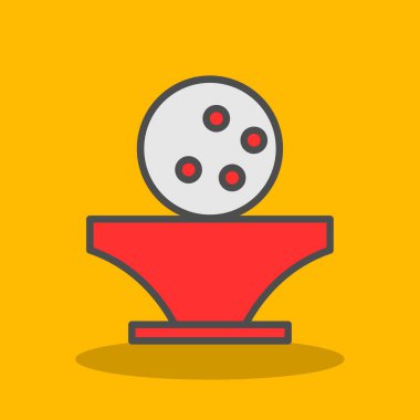 kahve makinesi vektör düz tasarım simgesi