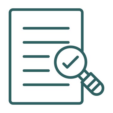 Liste vektör simgesini kontrol et